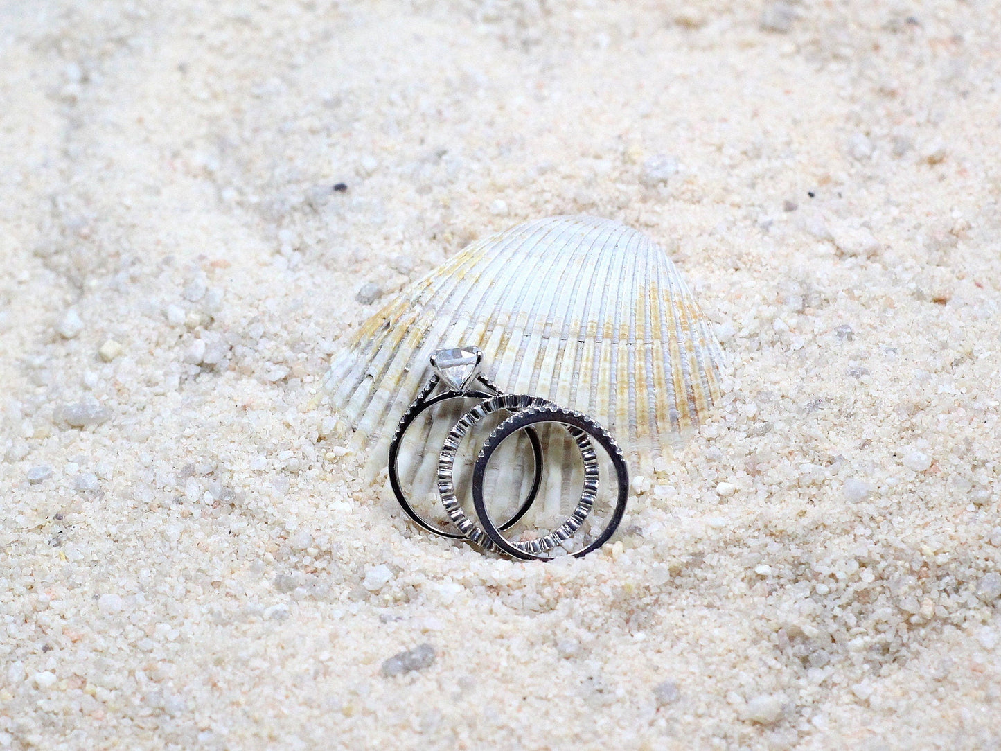Forever One Moissanite Engagement Ring Set, Wedding Band Set, Pistis, Ferarelle, 2ct, 8mm, Bridal Set,Promise Ring, Gift For Her BellaMoreDesign.com
